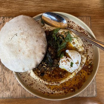 Avec - Chicago - braised lamb hummus - Mediterranean Near Me - Chicago, Illinois