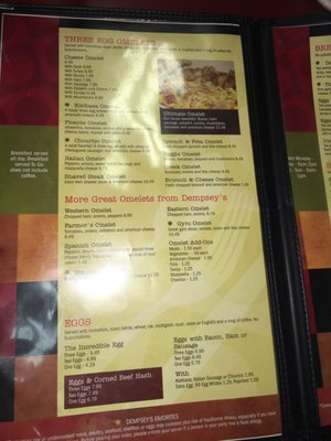 Menu photo 2 Dempsey's Breakfast and Lunch Everett, MA