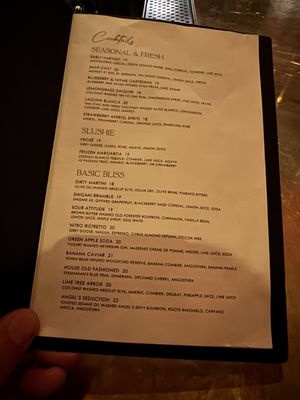 Menu photo 2 Back Bar at Hotel Eventi New York, NY