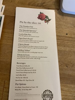 Menu photo 5 Emporium Pies McKinney, TX