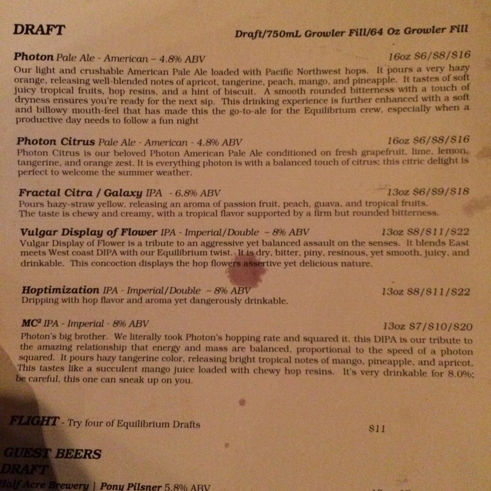 Tapped - List of their beers - Cocktail Bars Near Me - Middletown, New York