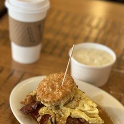 Maple Street Biscuit Company - Alpharetta - The Sticky Maple and Grits Bowl