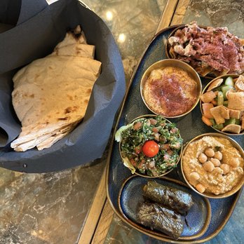 Queen Mama's Kitchen - Mezza Platter (sampler) - Middle Eastern Near Me - Portland, Oregon Queen Mama's Kitchen - Mezza Platter (sampler) - Middle Eastern Near Me - Portland, Oregon