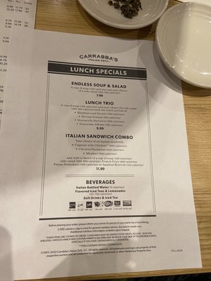 Menu photo 5 Carrabba's Italian Grill Kennesaw, GA