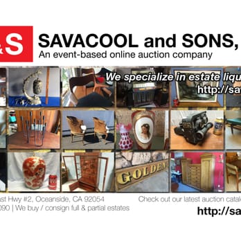 Savacool and Sons - We specialize in estate liquidation. - Auction Houses Near Me - Carlsbad, California
