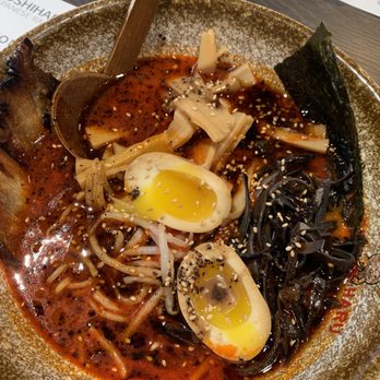 Yoshiharu Ramen - Spicy Tonkotsu Spicy Black - Ramen Near Me - La Mirada, California Yoshiharu Ramen - Spicy Tonkotsu Spicy Black - Ramen Near Me - La Mirada, California