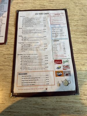 Menu photo 1 US Thai Cafe Edgewater, CO