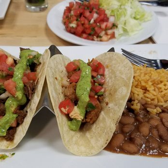 The NexMex Thing - Couldn't wait had to eat one taco before taking photo. - Mexican Near Me - Peabody, Massachusetts