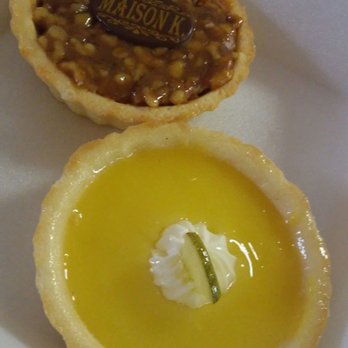 La Maison du Kouign-Amann - Walnut Salted Caramel and Lemon Tarts - Bakeries Near Me - Ottawa, Ontario