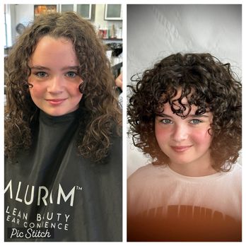 Urban Hair Studio - Dry curly cut and curl transformation before and after - Hair Salons Near Me - Lady Lake, Florida Urban Hair Studio - Dry curly cut and curl transformation before and after - Hair Salons Near Me - Lady Lake, Florida