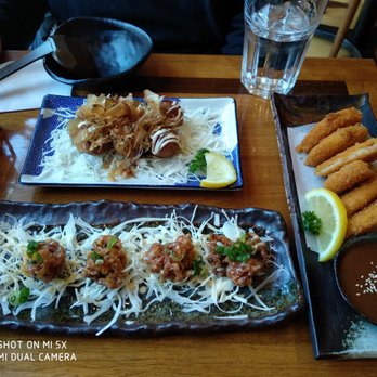 Buta Ramen - Octopus ball, fried baby octopus, and fried vegie croquette. - Ramen Near Me - Halifax, Nova Scotia Buta Ramen - Octopus ball, fried baby octopus, and fried vegie croquette. - Ramen Near Me - Halifax, Nova Scotia
