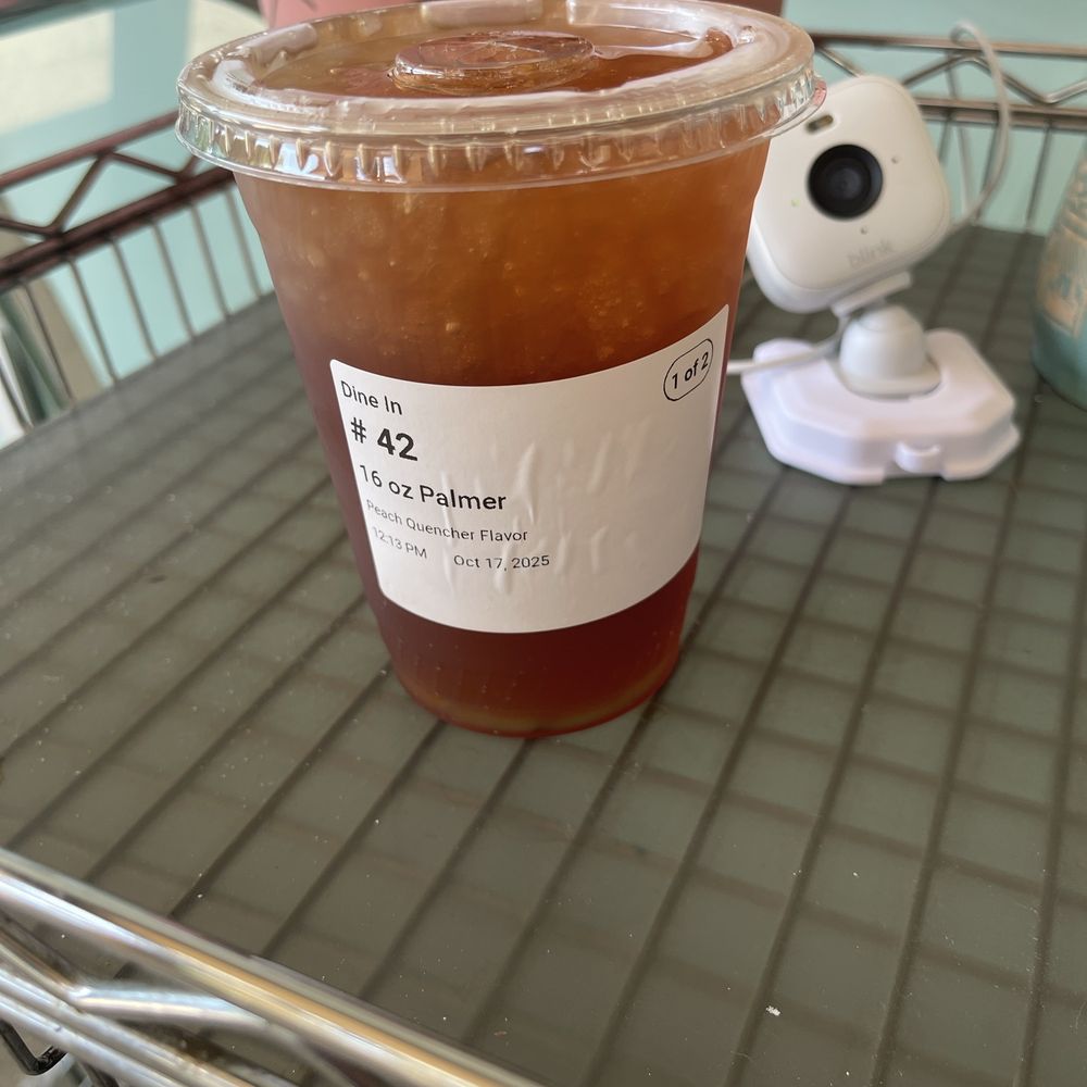 Palmer with Peach