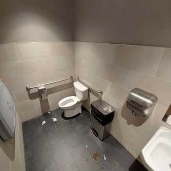 Just Salad - Men's restroom - Salad Near Me - Winter Park, Florida Just Salad - Men's restroom - Salad Near Me - Winter Park, Florida