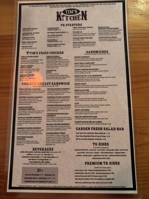 Menu photo 6 Tim's Kitchen - Tacoma Tacoma, WA Menu photo 6 Tim's Kitchen - Tacoma Tacoma, WA