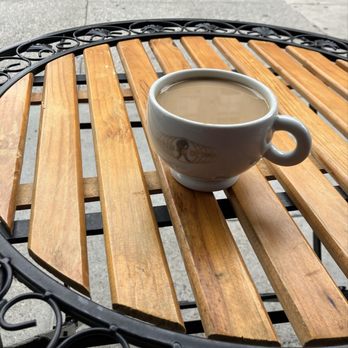 Angel Cafe & Deli - Coffee, big band swing music and a patio on abuzz city morning :) - Coffee & Tea Near Me - San Francisco, California