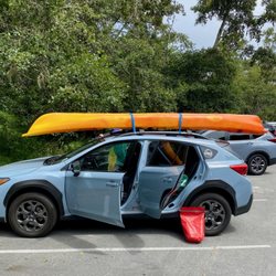 Tomales Bay State Park - Paddling done and packing up!
