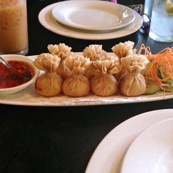 Panvimarn Thai Cuisine - cute little Money Bags! - Thai Near Me - Long Beach, California