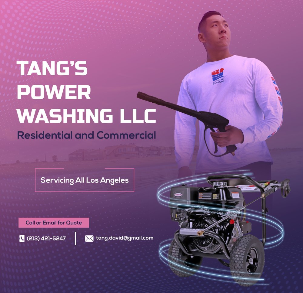TANG’S POWER WASHING San Fernando Valley, California Home Cleaning