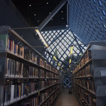 Seattle Public Library - Central Library - Library view - Libraries Near Me - Seattle, Washington