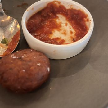 Terzo - Ricotta fritters with marinara - Italian Near Me - Minneapolis, Minnesota Terzo - Ricotta fritters with marinara - Italian Near Me - Minneapolis, Minnesota