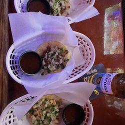 PC's Bar & Grill - $2 Taco Tuesday - Chicken, Carnitas and ground beef tacos. Bland flavor