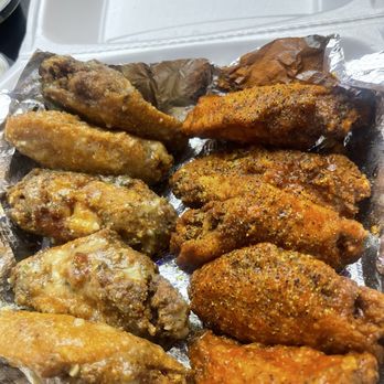 Midwest Coney Connection - Buffalo lemon pepper & garlic parm - Hot Dogs Near Me - Houston, Texas