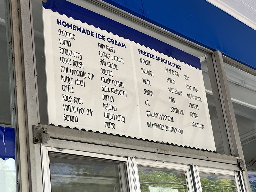 TRACKSIDE CREAMERY Updated September 2024 87 Homestead Ave