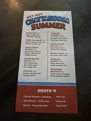 Menu photo 2 No Hard Feelings Chattanooga, TN Menu photo 2 No Hard Feelings Chattanooga, TN