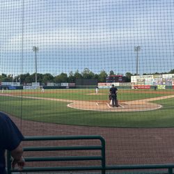 Home plate section 110
