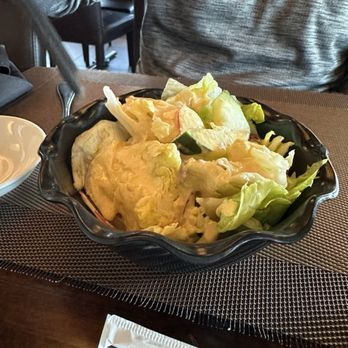 Sky Asian Cuisine - Ginger salad   Green Salad - Sushi Bars Near Me - Dayton, Ohio