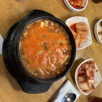 Joy Kitchen - Tofu soup with seafood, 9.75$, 5/5 - Korean Near Me - Richardson, Texas Joy Kitchen - Tofu soup with seafood, 9.75$, 5/5 - Korean Near Me - Richardson, Texas