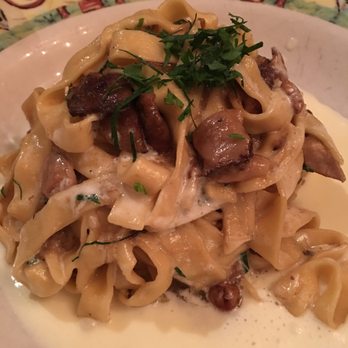 Cacio E Pepe - Fettuccini with mushrooms - Italian Near Me - New York, New York
