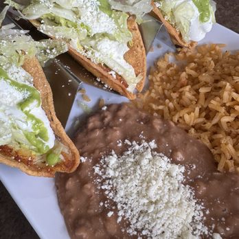 Las 3 Katrinas - Potato Tacos, Rice, and Beans - Mexican Near Me - Anaheim, California