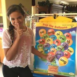 The Best San Diego Reading Tutor for Children & Teens - Pop the Balloons with phonograms