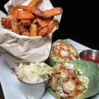 Little Barn - California Crispy Chicken Wrap - Pubs Near Me - Shelton, Connecticut Little Barn - California Crispy Chicken Wrap - Pubs Near Me - Shelton, Connecticut