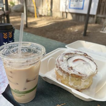 TK Mountain Cafe - Iced chai and cinnamon roll - Juice Bars & Smoothies Near Me - Tahoma, California TK Mountain Cafe - Iced chai and cinnamon roll - Juice Bars & Smoothies Near Me - Tahoma, California