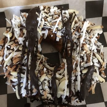 Rocco's Doughnut Company - Almond joy. - Donuts Near Me - Millbury, Massachusetts Rocco's Doughnut Company - Almond joy. - Donuts Near Me - Millbury, Massachusetts