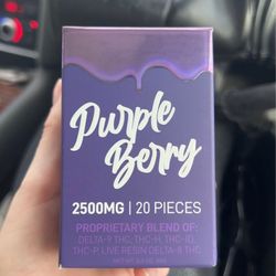 Your CBD Store - Lexington - Purple berry edibles! It's the nice a$$ packaging for me