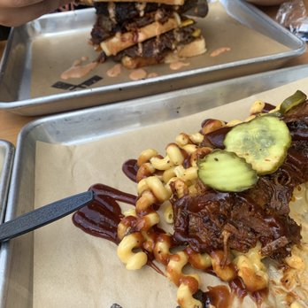 Smoke & Fire Social Eatery - MAC Rib and the Brisket Mac and Cheese!! - Comfort Food Near Me - Paramount, California Smoke & Fire Social Eatery - MAC Rib and the Brisket Mac and Cheese!! - Comfort Food Near Me - Paramount, California