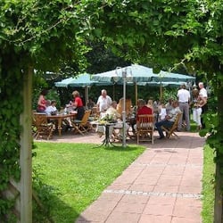 Zum Mühlenteich - Zum Mühlenteich Café und Restaurant - Garten