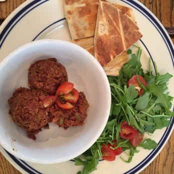 Duke's Grocery - 3 large scoops of tapenade, a mound of arugula, but only 4 pieces of pita?! This needs twice as much pita, then it'll be perfect! - Pubs Near Me - Washington, DC, District of Columbia Duke's Grocery - 3 large scoops of tapenade, a mound of arugula, but only 4 pieces of pita?! This needs twice as much pita, then it'll be perfect! - Pubs Near Me - Washington, DC, District of Columbia