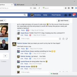 This is Kayla Rowe and her friend's bashing me on fb..
