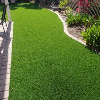 Turf Solutions - Lush turf in backyard - Artificial Turf Near Me Turf Solutions - Lush turf in backyard - Artificial Turf Near Me