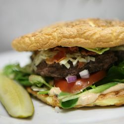 Buffalo Burger Keto Style!