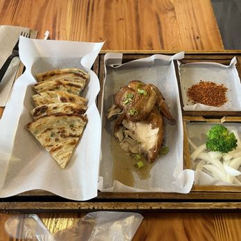 Cauldron Chicken - White Meat Combo w/ Scallion Pancake - Chicken Shop Near Me - New York, New York