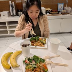 Terminal A - Atlanta Airport - Dinner inside the Delta Sky Club near Gate A17, Concourse A, Hartsfield-Jackson Atlanta International Airport (ATL).