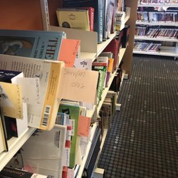 Rosedale Library - Holds section is right when you walk in