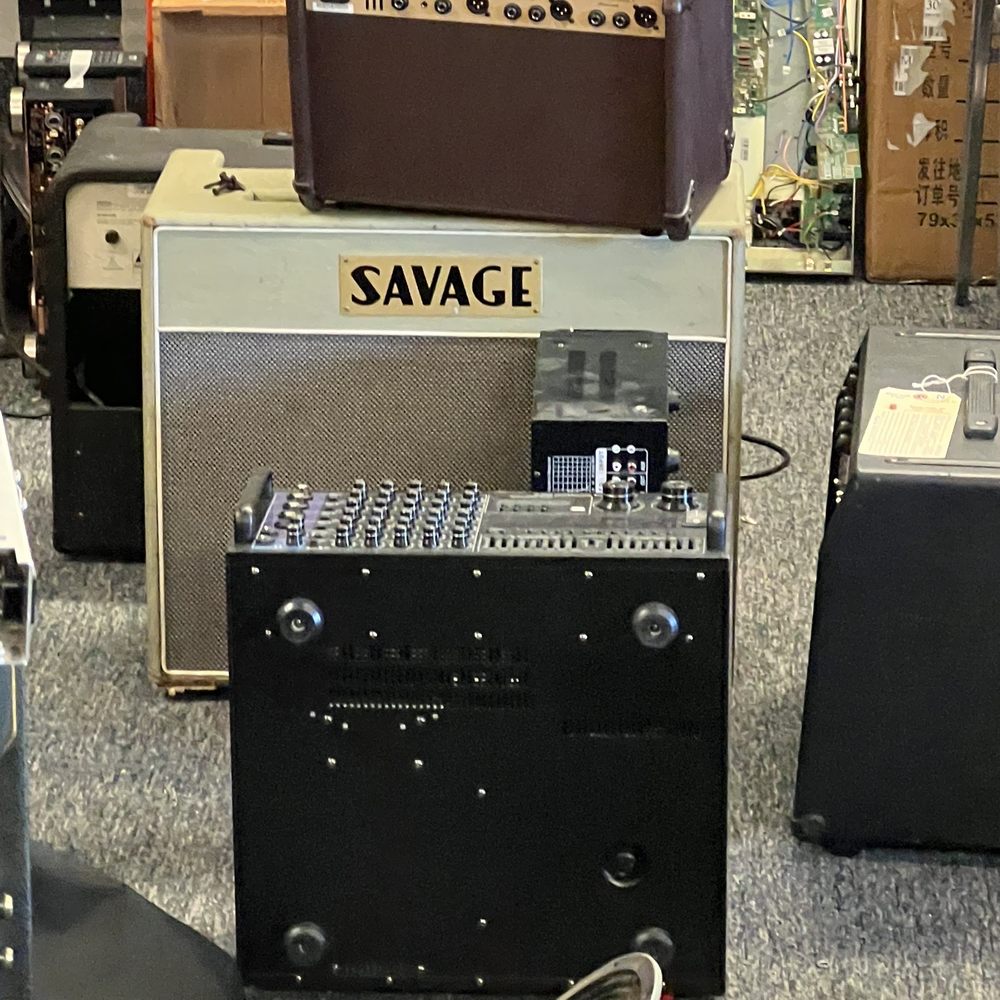 Savage Audio - A photo of a Savage amp I took at Savage Audio! You can tell how busy he is !! - Musical Instrument Services Near Me - Savage, Minnesota Savage Audio - A photo of a Savage amp I took at Savage Audio! You can tell how busy he is !! - Musical Instrument Services Near Me - Savage, Minnesota