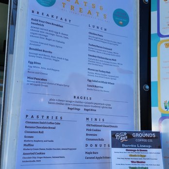 Grounds Coffee - Left side of menu (5/15/23) - Coffee & Tea Near Me - Seattle, Washington Grounds Coffee - Left side of menu (5/15/23) - Coffee & Tea Near Me - Seattle, Washington