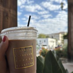 The Press Espresso Coffee Roasters & Kitchen - Iced Belgian chocolate mocha